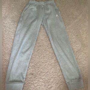 Adidas light grey sweatpants